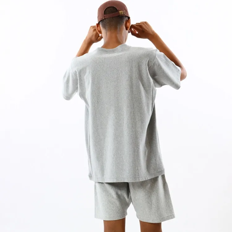 Champion T-Shirt Unisex Grey/Gold-2