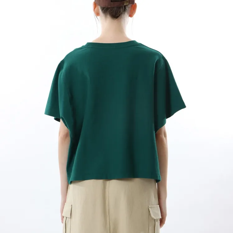 Champion T Shirt Women's Dark Green-1