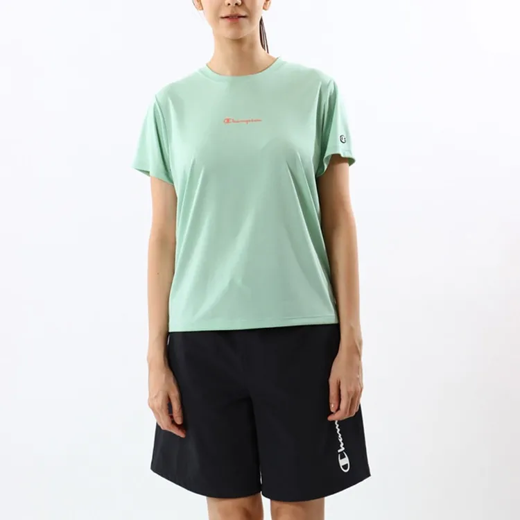 Champion T-Shirts Women's Green-1