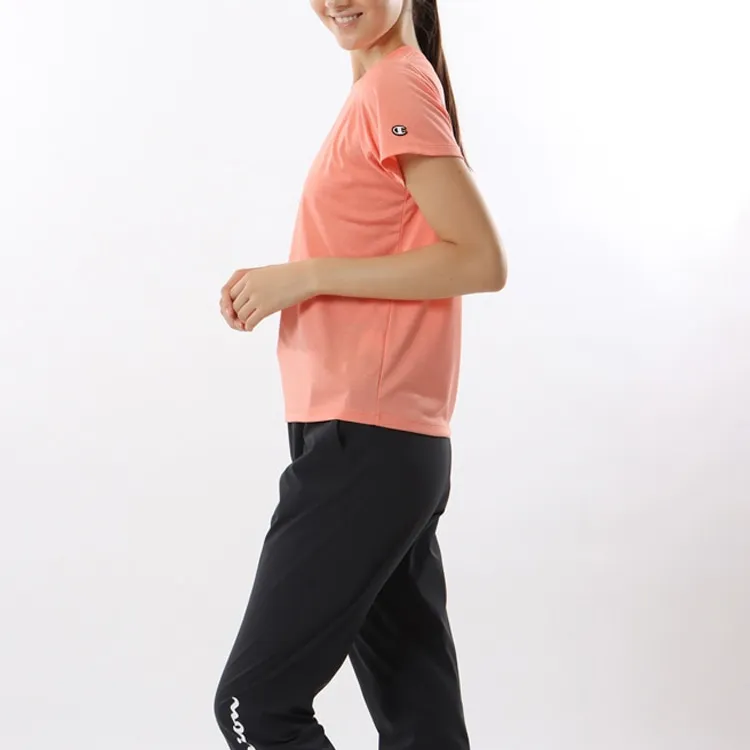 Champion T Shirt Women's Orange-3