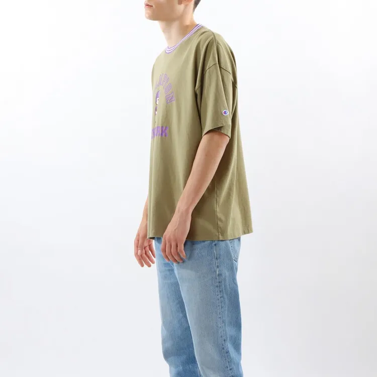 Champion T-Shirt Men's Olive Brown-3