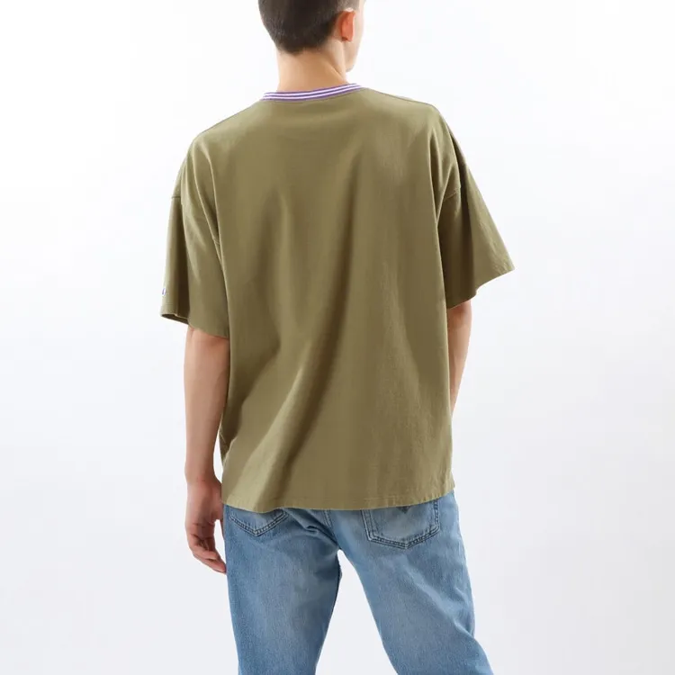 Champion T-Shirt Men's Olive Brown-2