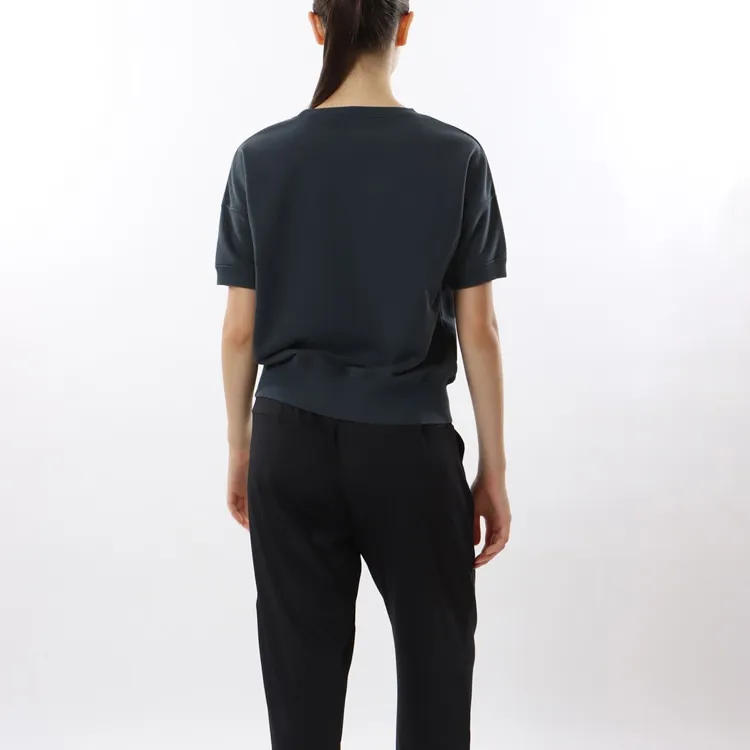 Champion SS24 Sweatshirt Women's Beige Black-1