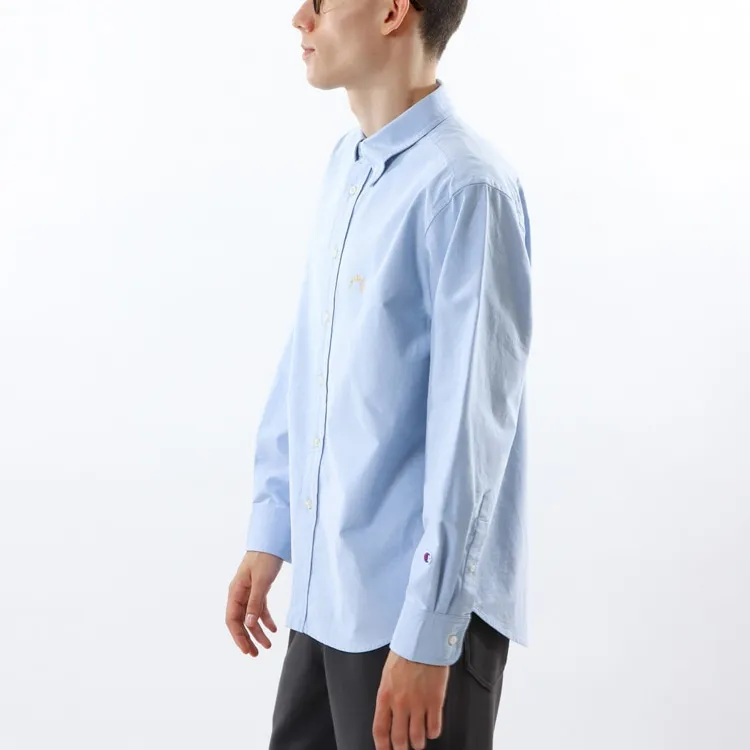 Champion SS24 Shirt Men's Light Blue-3