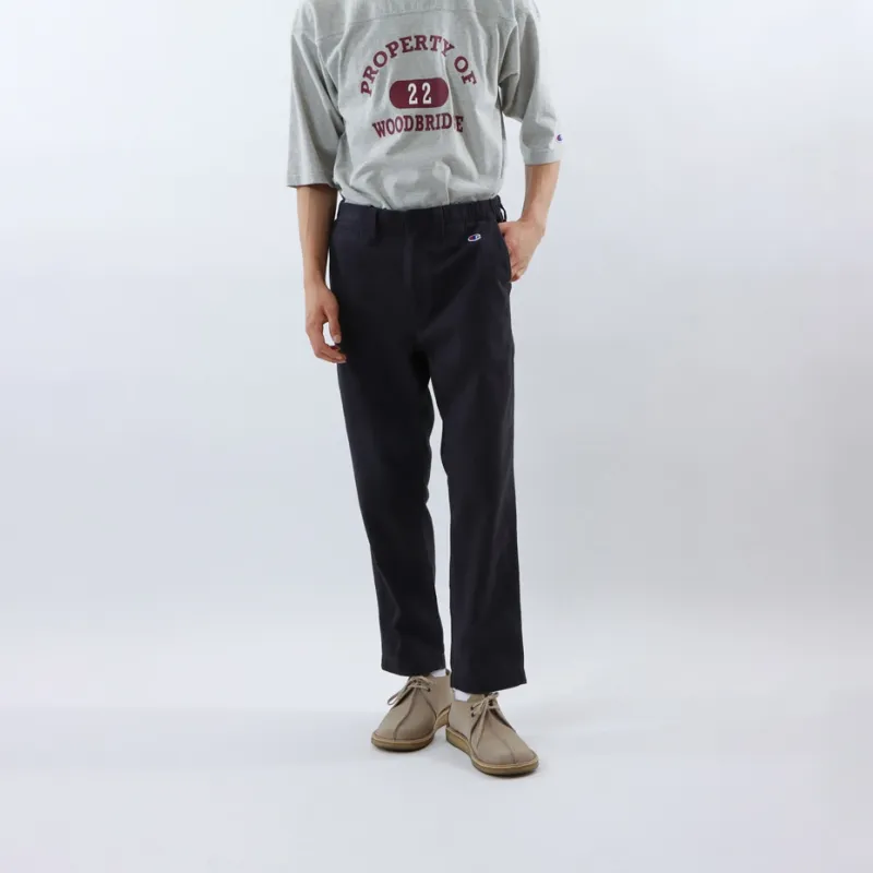 Champion SS24 Casual Pants Men's Beige Black-2