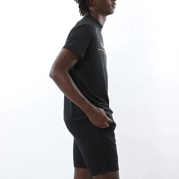 Champion T-Shirt Unisex Black/Gold-4