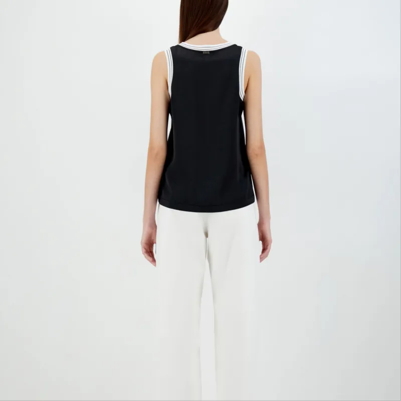 HERNO Sleeveless Satin finish Top-3
