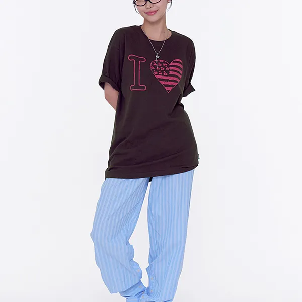 Kirsh T Shirt Unisex Dark Brown-1