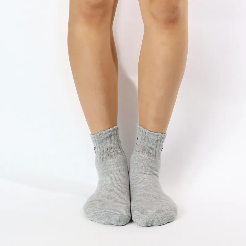 Champion SS24 Mid-Calf Socks Men's 3 Pack Heather Gray-3