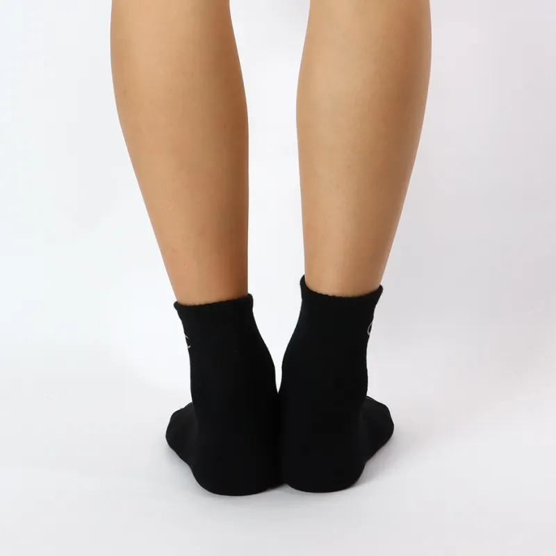 Champion SS24 Mid Calf Socks Men's 3 Pack Black-1