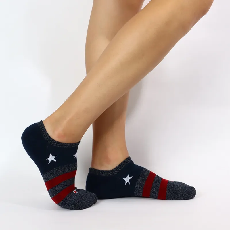 Champion No-Show Socks Men's 3 Pack Mixed Color-4