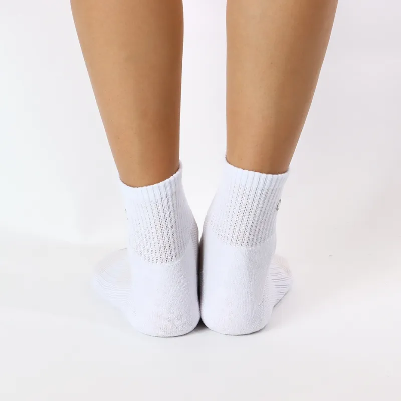 Champion SS24 Mid Calf Socks Men's 3 Pack White-2