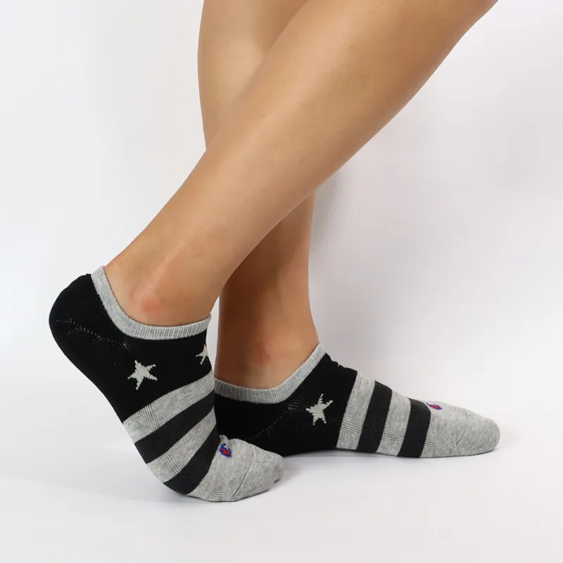 Champion No-Show Socks Men's 3 Pack Mixed Color-3