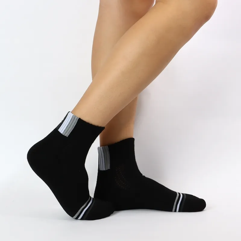 Champion SS24 Ankle Socks Men's 3 Pack Black-3