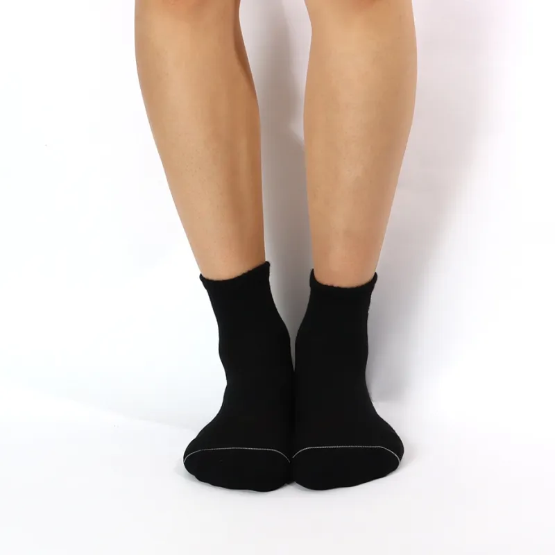 Champion SS24 Mid Calf Socks Men's 3 Pack Black-2