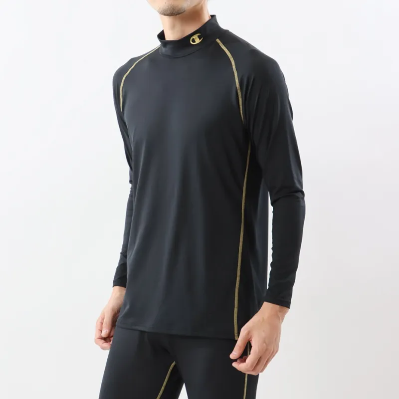 Champion T Shirt Men's Black/Gold-1