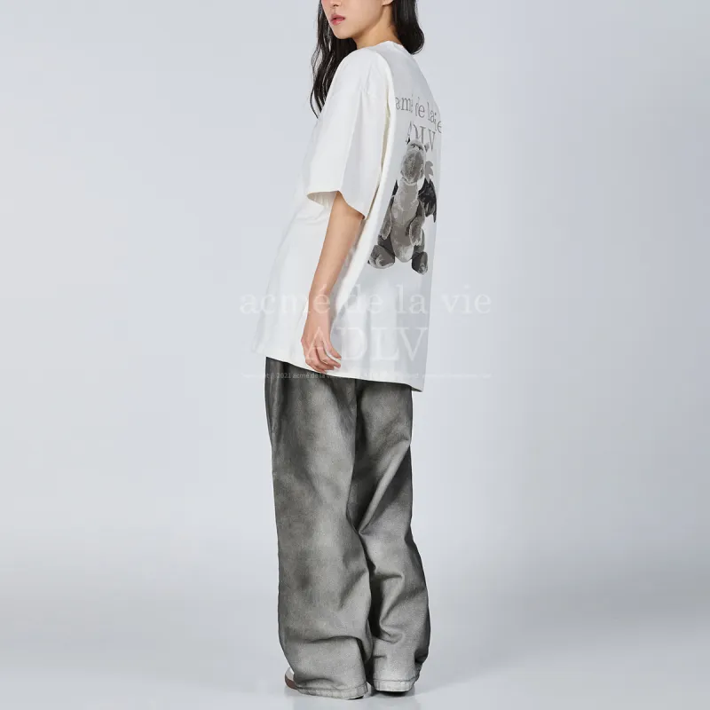 Acme De La Vie/ADLV T Shirt Unisex Oat-3