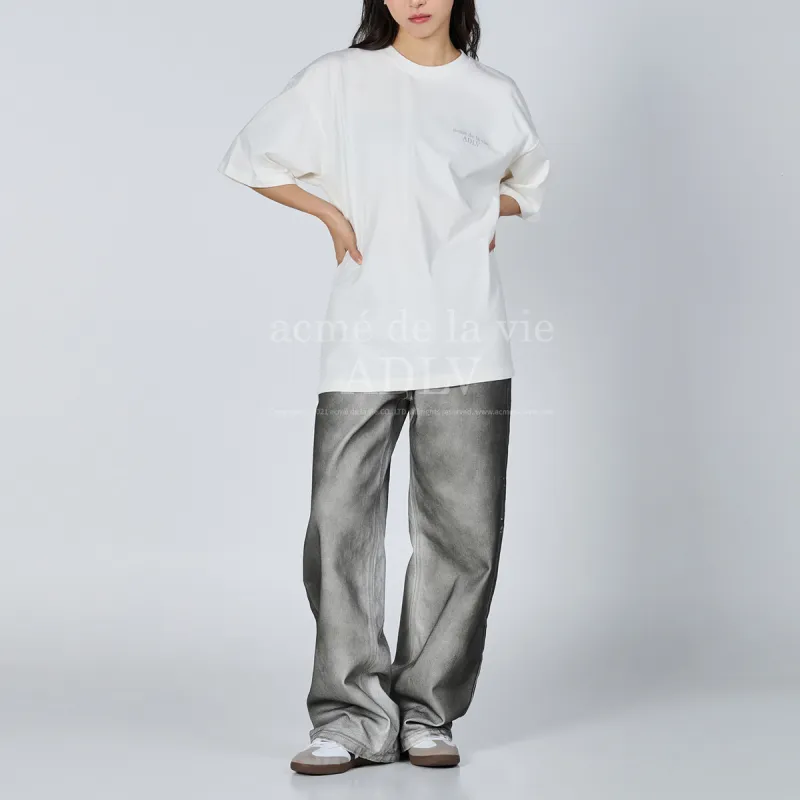 Acme De La Vie/ADLV T Shirt Unisex Oat-2