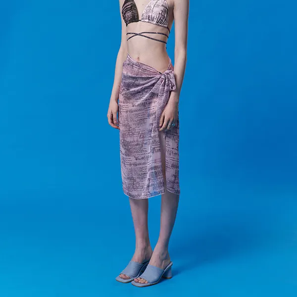 Kirsh Casual Long Skirt Women's Pink-3