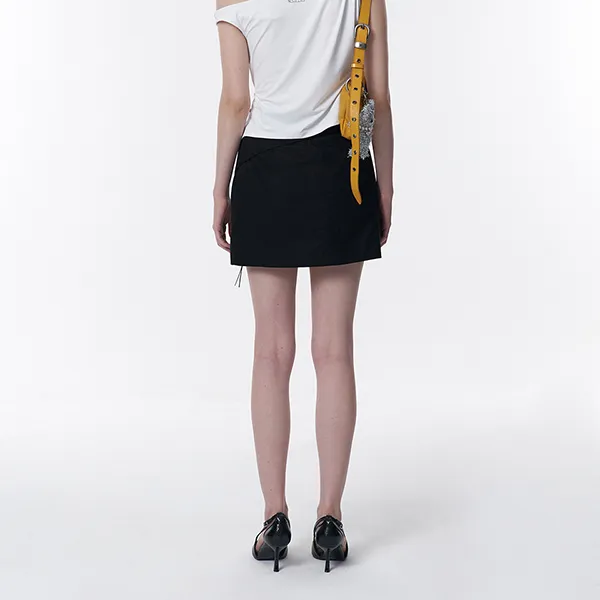 Kirsh Casual Short Skirts Women's Black-1