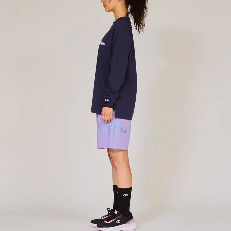 Champion FW24 Casual Shorts Women's Light Purple-2