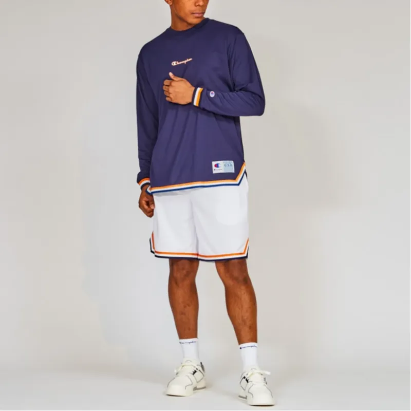 Champion FW24 Casual Shorts Men's White-1