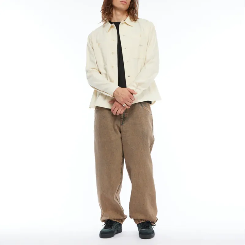 Dime MTL SS24 Shirt Unisex Gray White-1