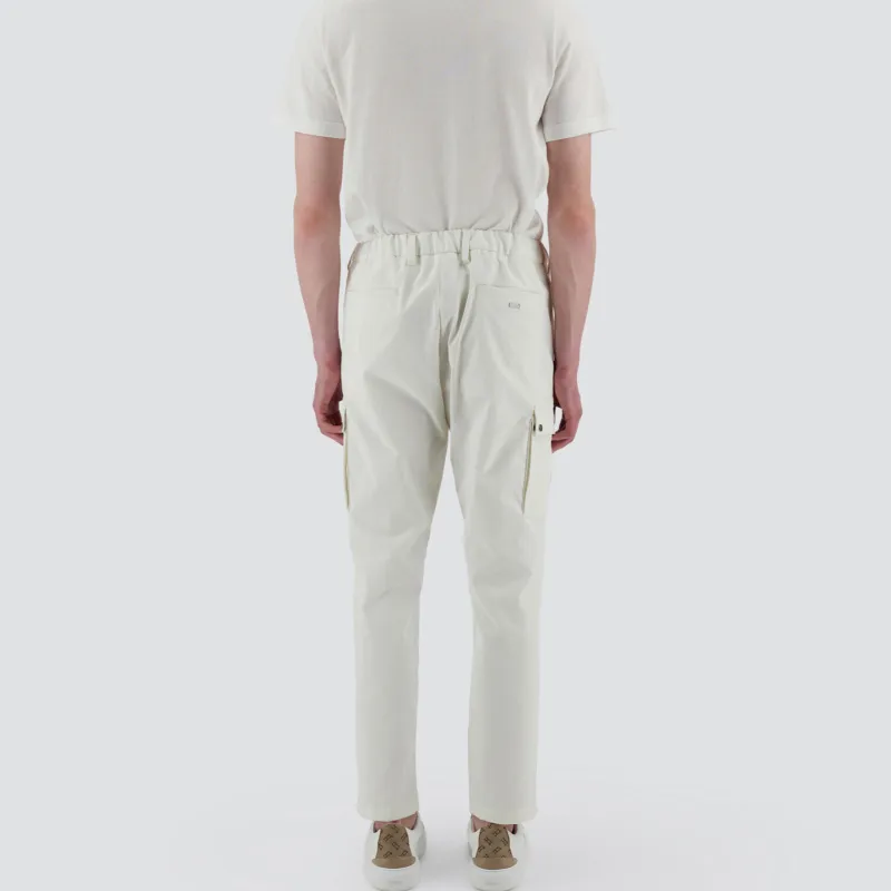 HERNO Drawstring Cargo Trousers-4