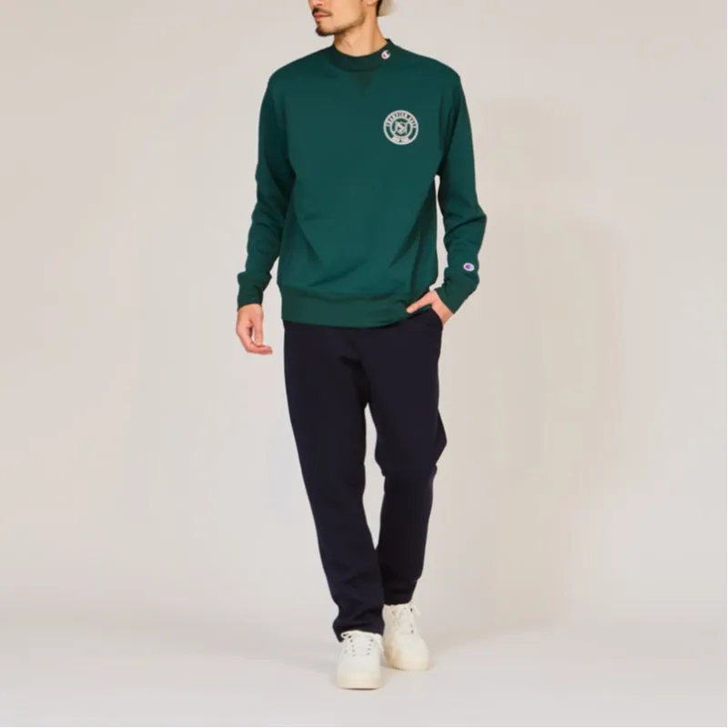 Champion FW24 T Shirt Men's Dark Green-1