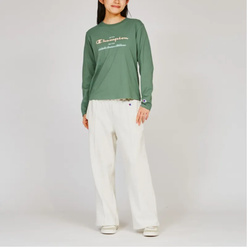 Champion T-Shirt Women's Army Green-1