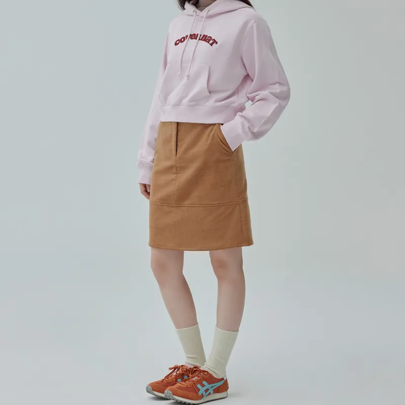 COVERNAT Casual Short Skirts Women's Camel-3