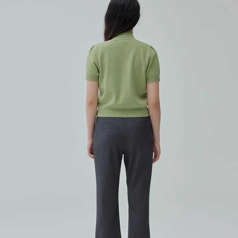COVERNAT Sweater Women's Light Green-4