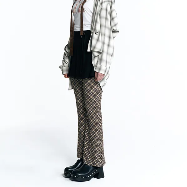 Kirsh FW24 Casual Pants Women's Brown-2
