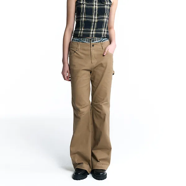 Kirsh FW24 Casual Pants Women's Beige-1
