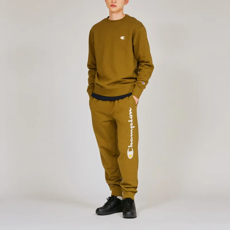 Champion FW24 Sweatshirt Unisex Khaki-2