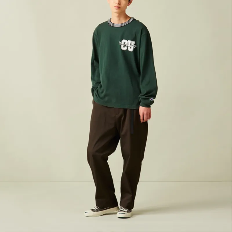 Champion FW24 T-Shirt Unisex Dark Green-2