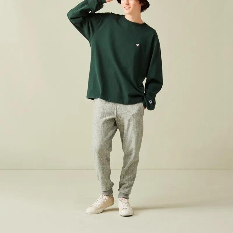 Champion FW24 T-Shirt Unisex Dark Green-1