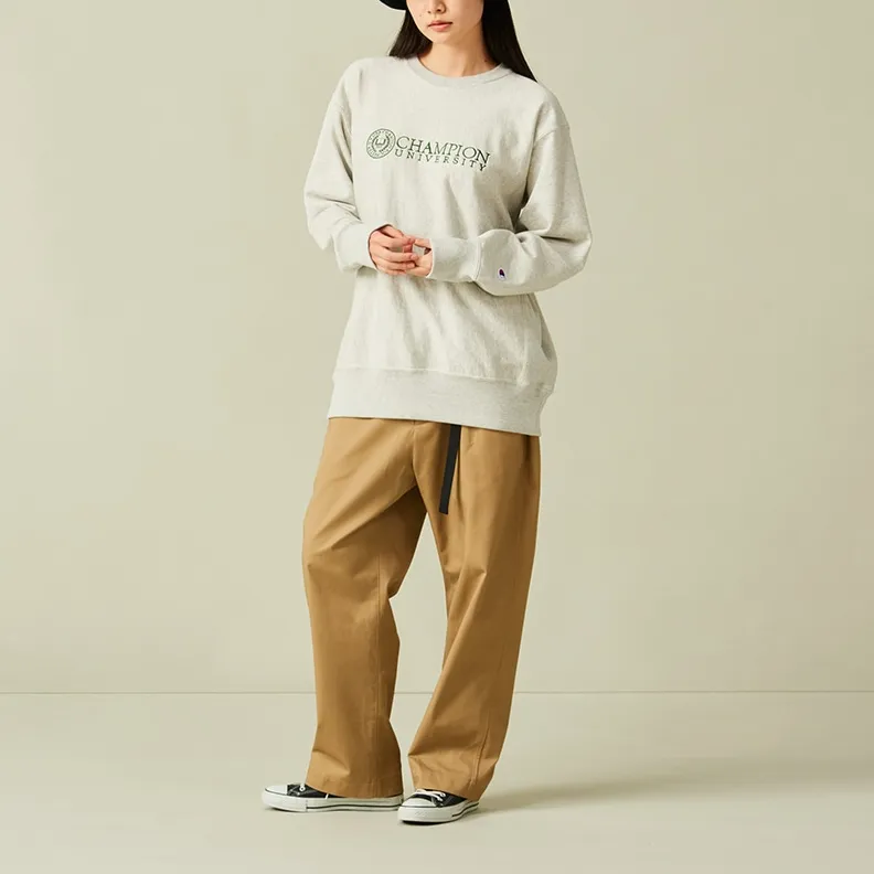Champion Reverse Weave FW24 Sweatshirt Unisex Light Gray-1
