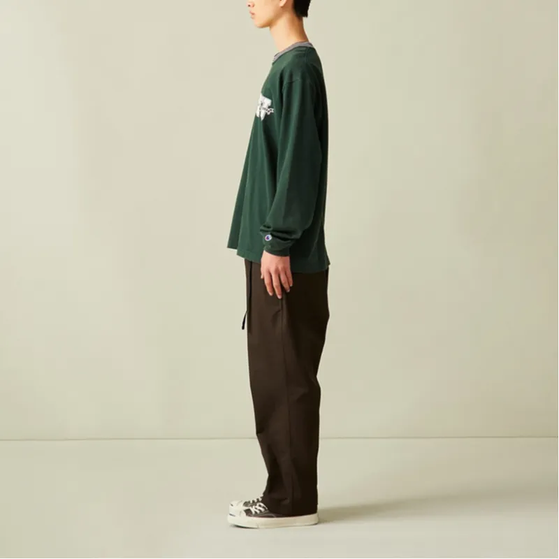 Champion FW24 Casual Pants Unisex Dark Brown-2