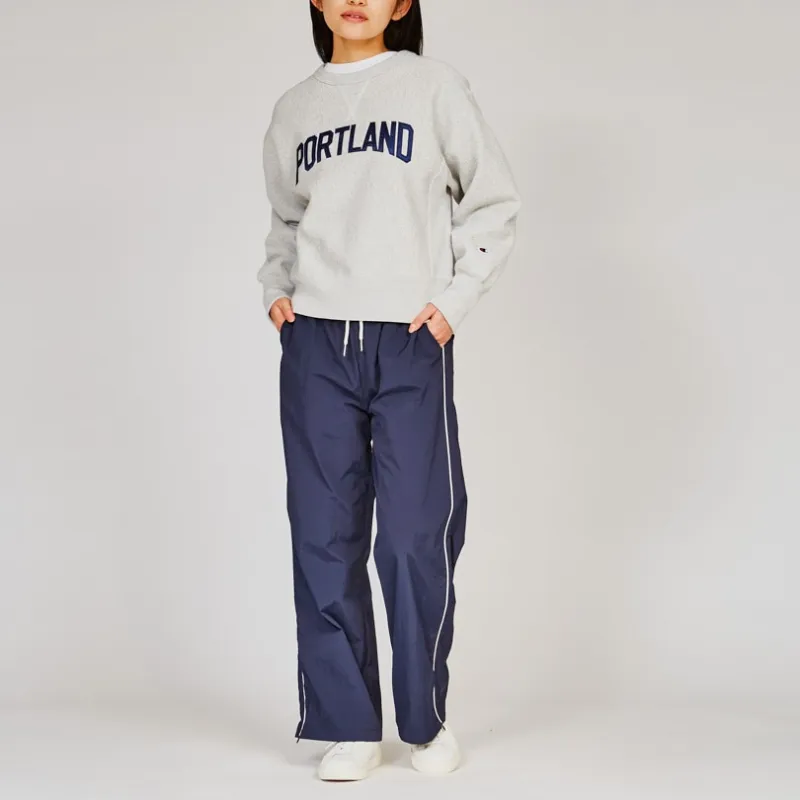 Champion Reverse Weave FW24 Sweatshirt Women's Silver Gray-1