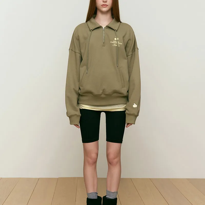 Kirsh FW24 Sweatshirt Women's Khaki-1