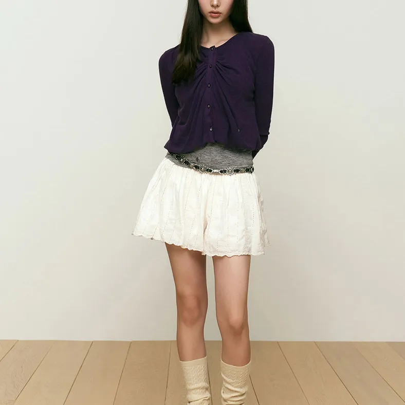 Kirsh FW24 Knitwear Women's Dark Purple-1