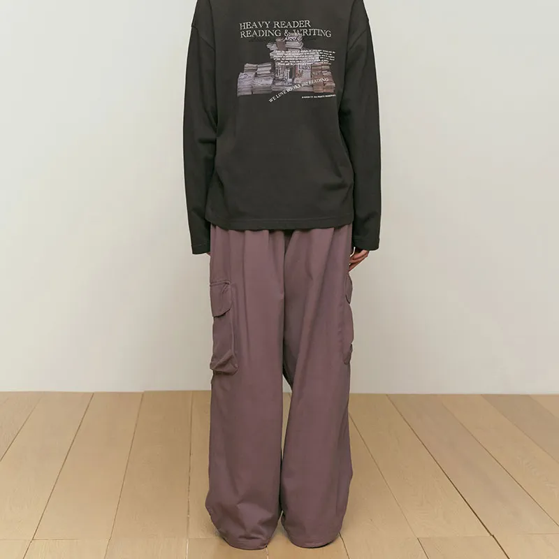 Kirsh FW24 Cargo Pants Women's Dark Pink-3