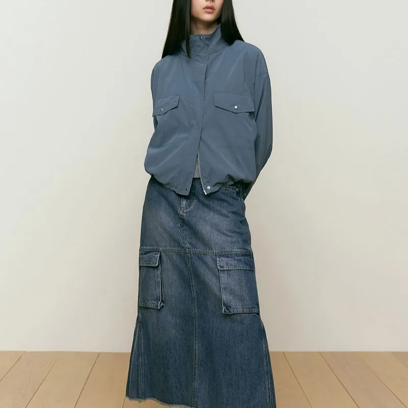 Kirsh FW24 Jackets & Coats Women's Dark Sky Blue-2