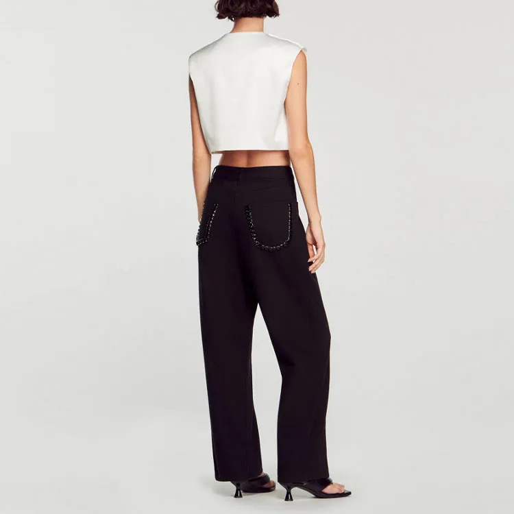 Sandro Jeans Women's Black-2