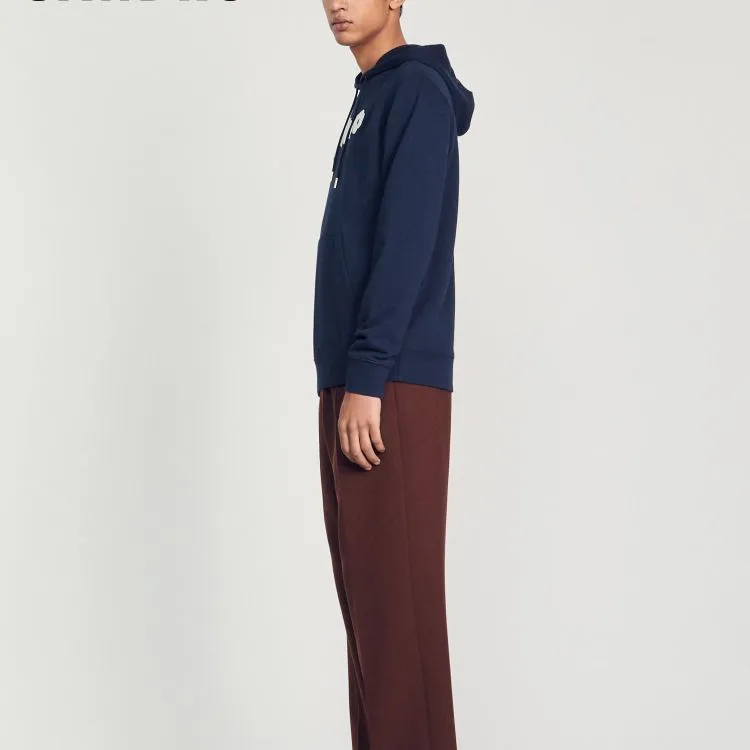 Sandro Sweatshirt Unisex Dark Blue-2