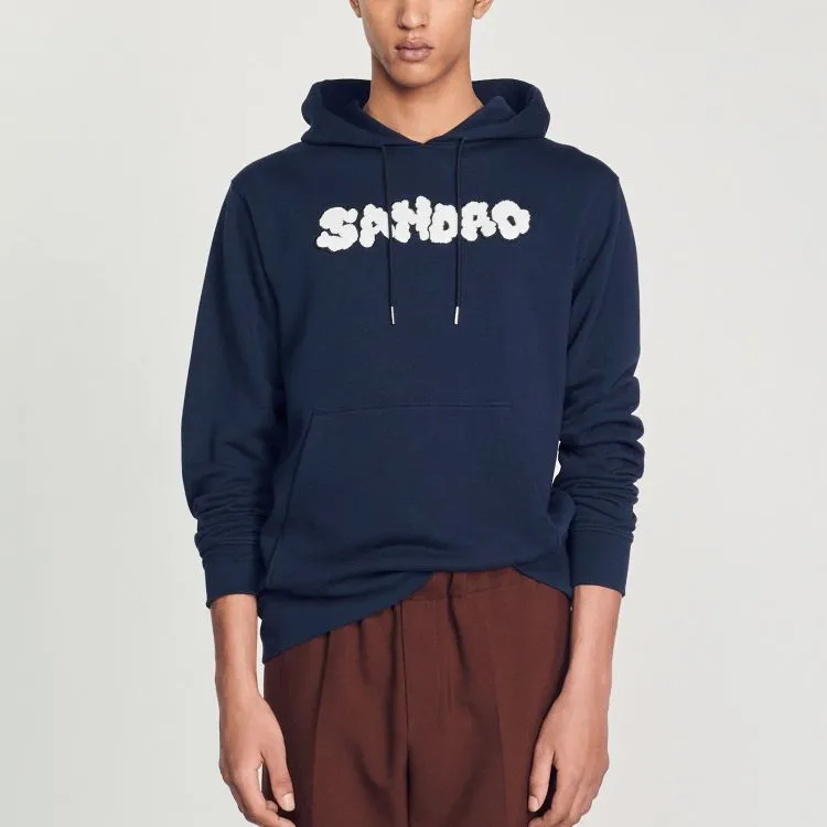 Sandro Sweatshirt Unisex Dark Blue-1