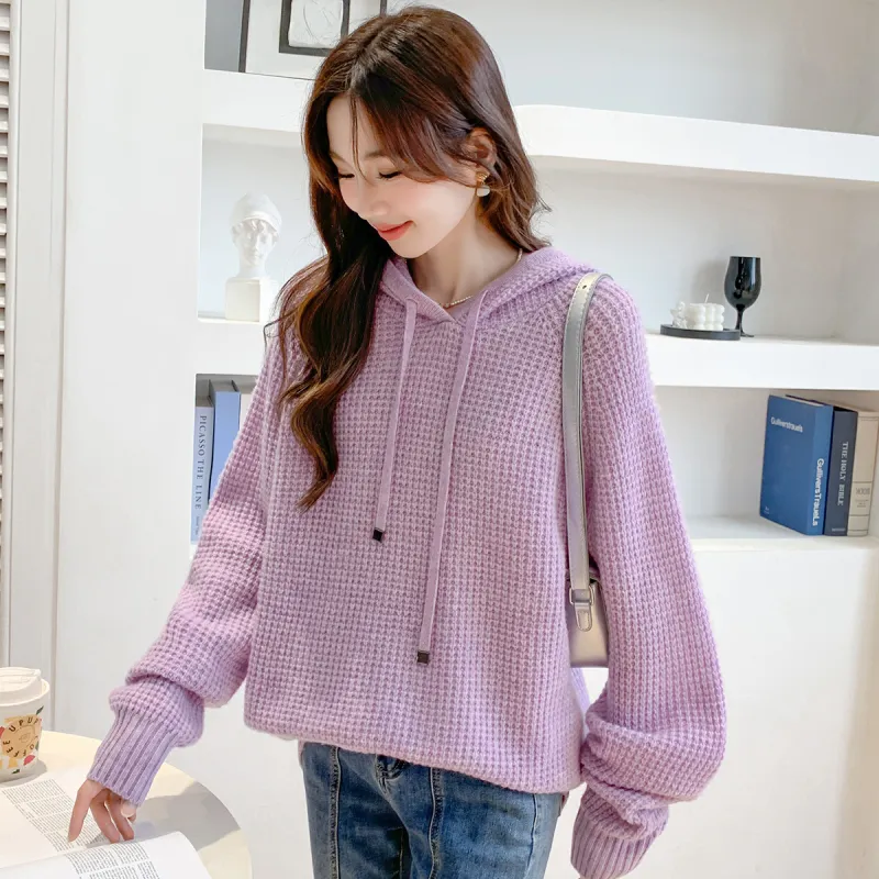 Mokana Cashmere Sweater Women's Purple-1