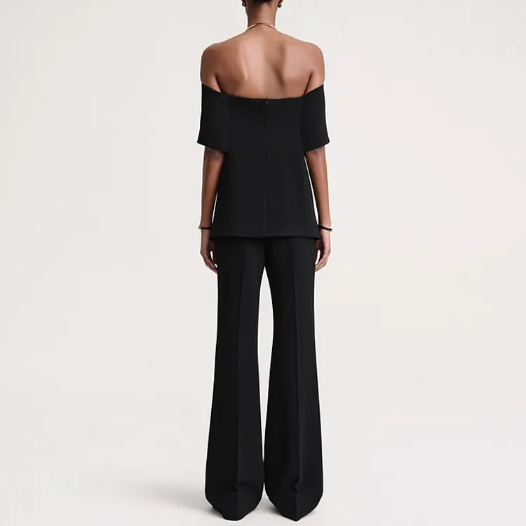 TOTEME Off-Shoulder Top-2