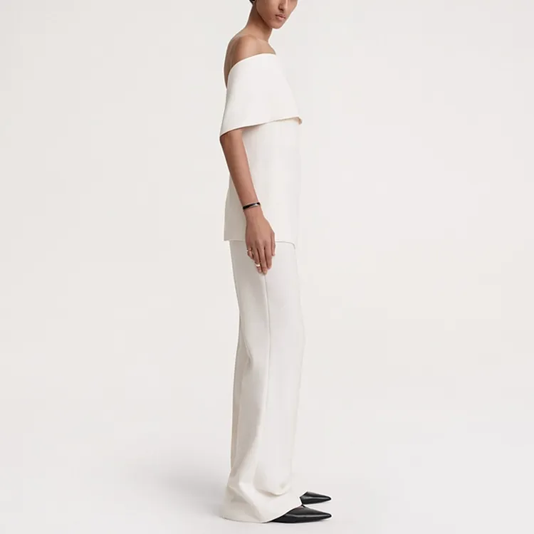 TOTEME Off shoulder Strapless Top-3